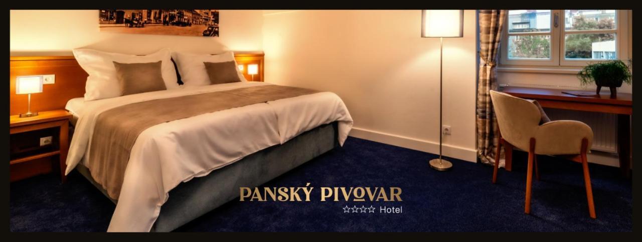 Hotel Pansky Pivovar Holešov Esterno foto
